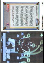 1991 Upper Deck Game Breakers Holograms #GB7 Marion Butts