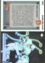 1991 Upper Deck Game Breakers Holograms #GB3 Bobby Humphrey