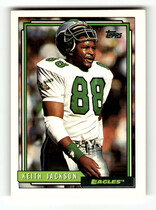1992 Topps Base Set #489 Keith Jackson