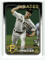 2024 Topps Base Set #93 Quinn Priester