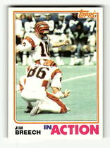 1982 Topps Base Set #41 Jim Breech