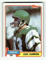 1981 Topps Base Set #318 Louie Giammona