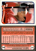 1989 Topps Traded #118T Milt Thompson