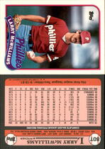 1989 Topps Traded #80T Larry McWilliams