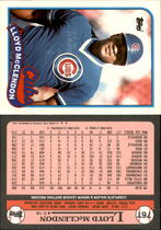 1989 Topps Traded #76T Lloyd McClendon