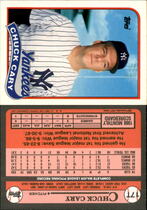1989 Topps Traded #17T Chuck Cary