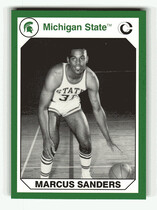 1990 Collegiate Collection Michigan State 200 #121 Marcus Sanders