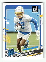 2023 Donruss Base Set #351 Derius Davis
