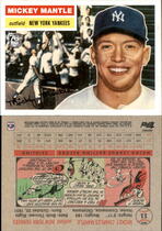 2021 Topps X Mickey Mantle #11 Mickey Mantle