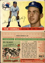 1955 Topps Base Set #158 Tom Carroll