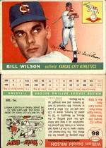 1955 Topps Base Set #86 Bill Wilson