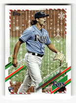 2021 Topps Holiday #HW24 Brent Honeywell Jr.