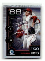 2025 Bowman Chrome Bowman Scouts Top 100 #BTP-88 George Klassen