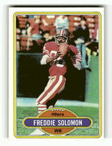 1980 Topps Base Set #337 Freddie Solomon