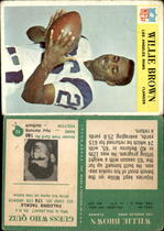 1966 Philadelphia Base Set #93 Willie Brown