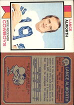 1973 Topps Base Set #61 Lance Alworth