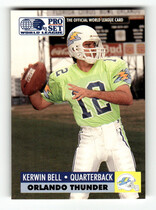 1991 Pro Set WLAF Inserts #WL22 Kerwin Bell