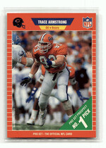 1989 Pro Set Base Set #487 Trace Armstrong
