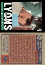 1985 Topps Base Set #343 Marty Lyons