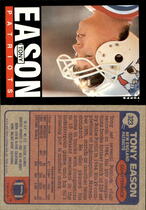 1985 Topps Base Set #323 Tony Eason