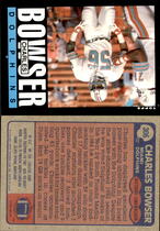 1985 Topps Base Set #306 Charles Bowser