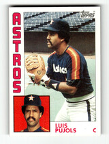 1984 Topps Base Set #446 Luis Pujols