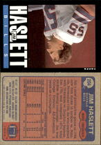 1985 Topps Base Set #204 Jim Haslett