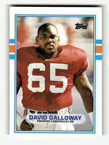 1989 Topps Base Set #281 David Galloway
