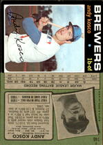 1971 Topps Base Set #746 Andy Kosco