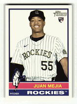 2025 Topps Heritage High Number #599 Juan Mejia