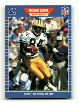1989 Pro Set Base Set #550 Sterling Sharpe