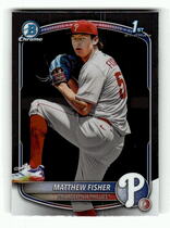 2025 Bowman Chrome Draft #BDC-106 Matthew Fisher