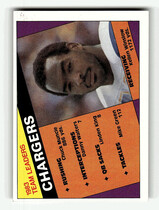 1984 Topps Base Set #174 SD Chargers