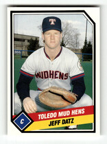 1989 CMC Toledo Mud Hens #11 Jeff Datz