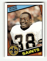 1984 Topps Base Set #305 George Rogers