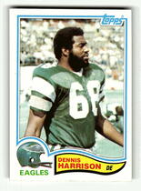 1982 Topps Base Set #446 Dennis Harrison