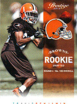 2012 Panini Prestige #300 Travis Benjamin
