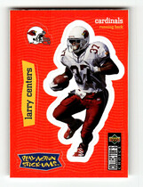 1997 Upper Deck Collectors Choice Stick-Ums #S8 Larry Centers