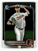 2025 Bowman Chrome Draft #BDC-186 Joseph Dzierwa