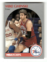 1990 NBA Hoops Hoops #228 Mike Gminski