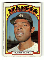 1972 Topps Base Set #387 Horace Clarke