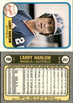 1981 Fleer Base Set #289 Larry Harlow