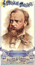 2012 Topps Allen and Ginter Mini Musical Masters #MM11 Antonin Dvorak