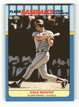 1988 Fleer League Leaders #29 Dale Murphy