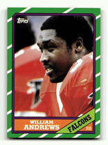 1986 Topps Base Set #363 William Andrews