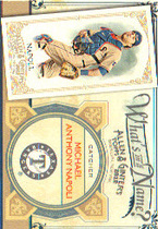 2012 Topps Allen and Ginter Whats in a Name #WIN85 Michael Anthony Napoli