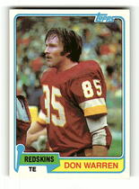 1981 Topps Base Set #84 Don Warren