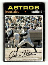 1971 Topps Base Set #337 Jesus Alou