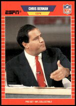 1989 Pro Set Announcers #5 Chris Berman