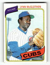 1980 Topps Base Set #716 Lynn McGlothen